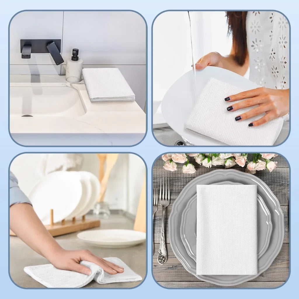 Personalized Kitchen Towel Unique Fall Gift for Grandma & Grandpa