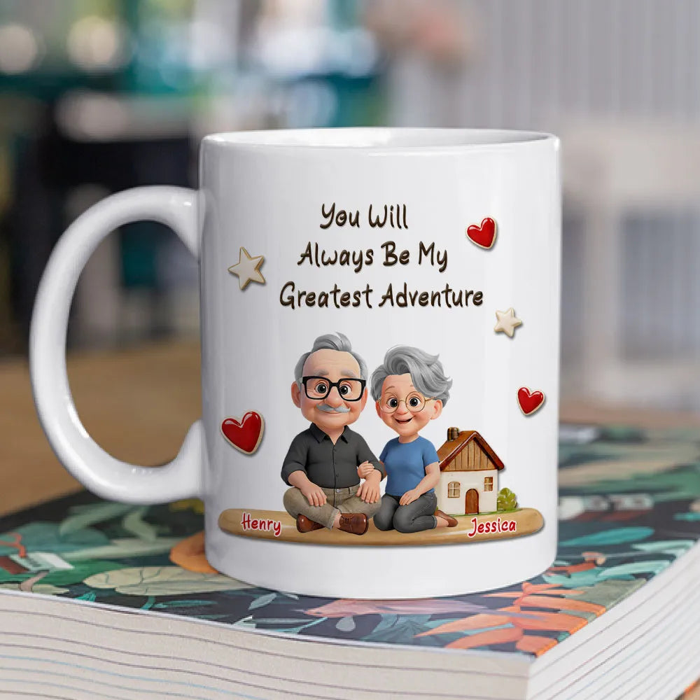 Personalized Couple Mug for Grandparents - Sentimental Gift for Anniversary Cup MagicInPrints