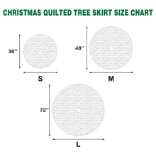 Load image into Gallery viewer, Make Memories with Your Furry Friends – Personalized Quilted Christmas Tree Skirt – Gift for Dog Lovers Quilted Tree Skirt MagicInPrints
