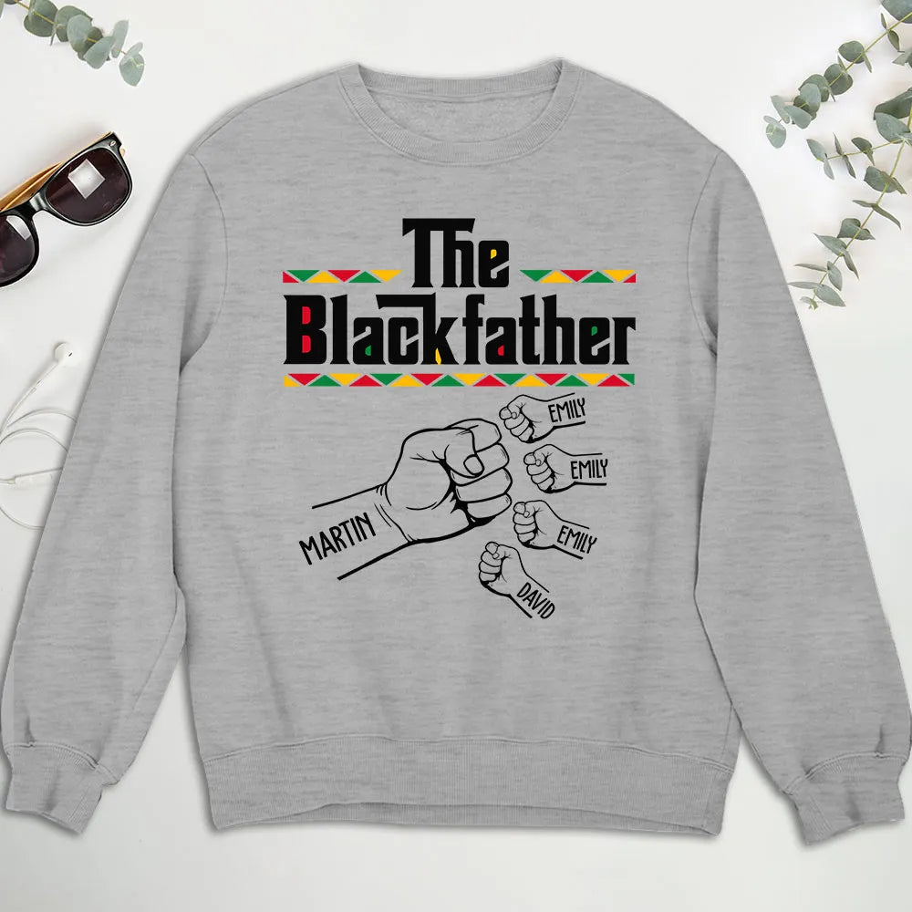 Personalized Family T-Shirt for Dad - The Blackfather Design Cloth MagicInPrints