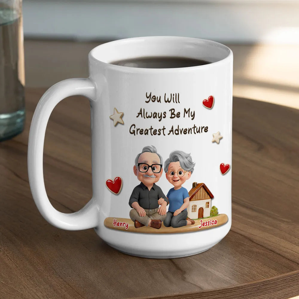 Personalized Couple Mug for Grandparents - Sentimental Gift for Anniversary Cup MagicInPrints