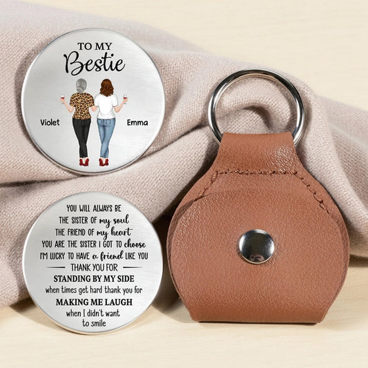 Personalized Keychain for Best Friends - Sentimental Gift for Special Occasions Keychain MagicInPrints