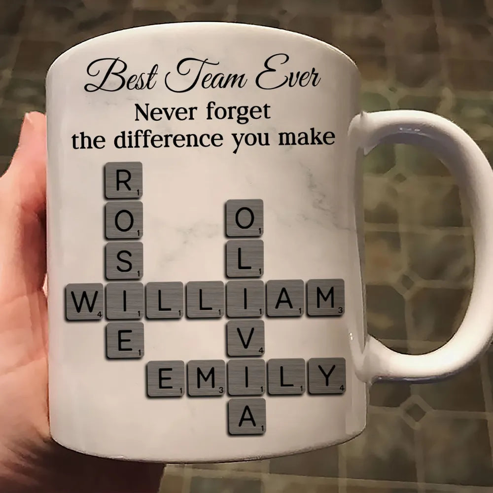 Personalized Team Mug for Coworkers - Appreciation Gift Cup MagicInPrints
