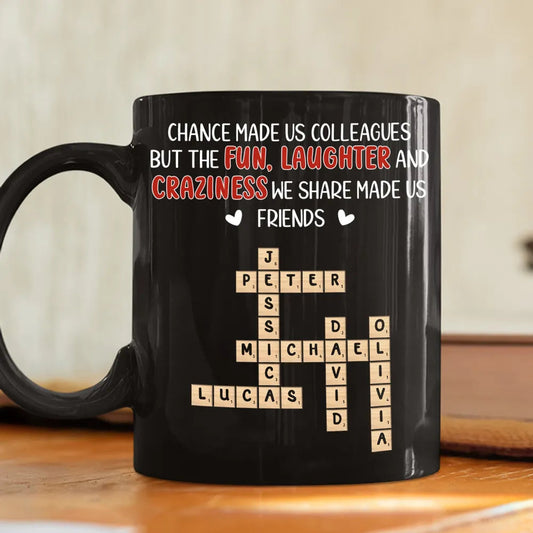 Personalized Colleague Friendship Mug for Office - Fun and Laughter Gift Cup MagicInPrints