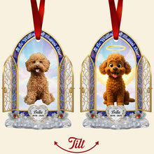 Load image into Gallery viewer, Cherish Their Memory: Personalized Pet Memorial Christmas Ornament - Custom Gifts for Pet Lovers Ornament MagicInPrints
