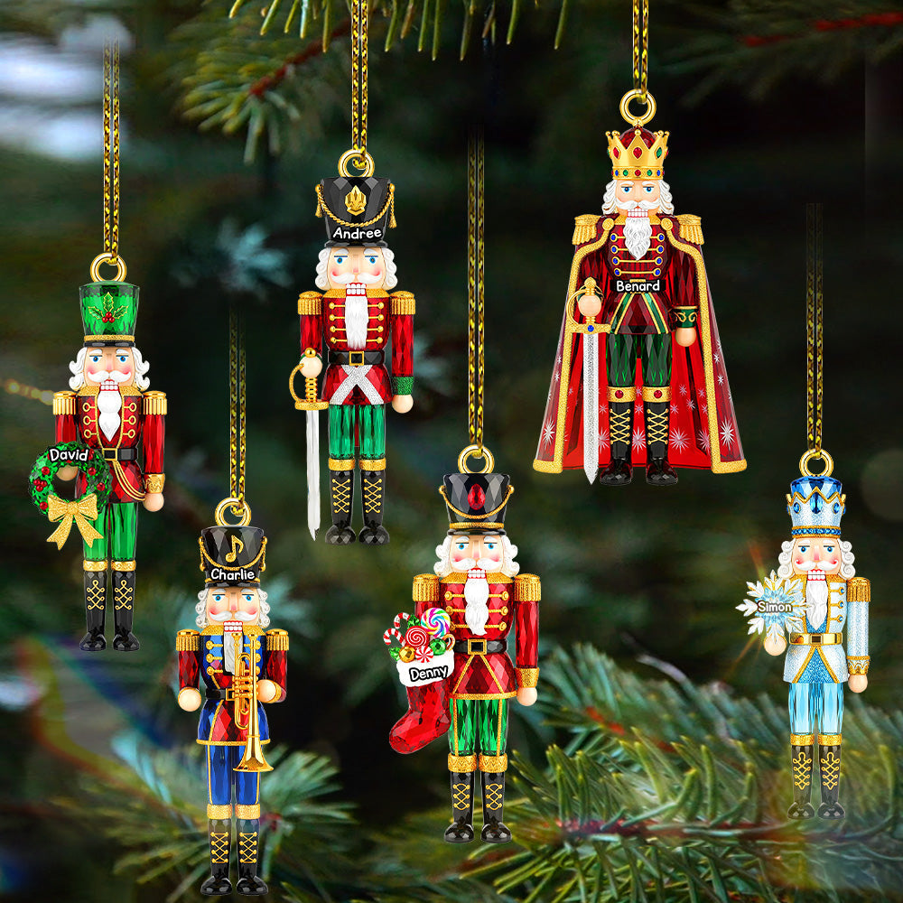 Celebrate the Season: Personalized Nutcracker Acrylic Ornament - Custom Gift for Your Loved Ones Ornament MagicInPrints