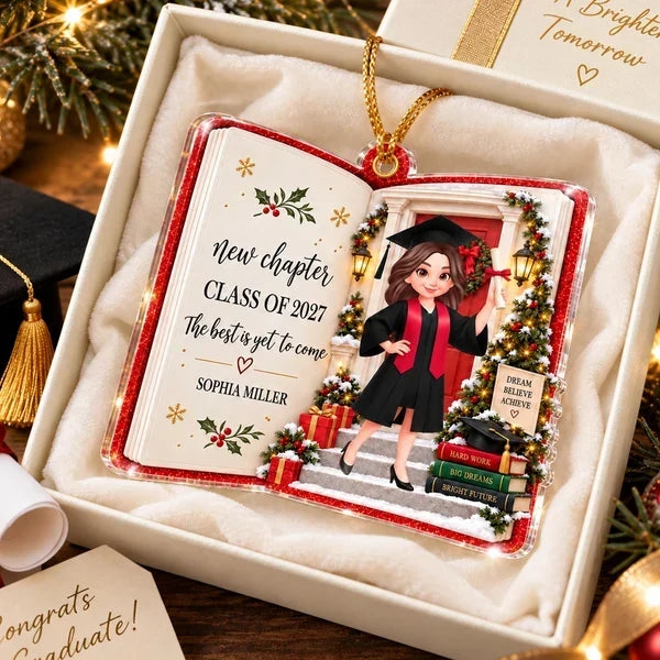 Personalized Graduation Acrylic Ornament Unique Gift for Daughter