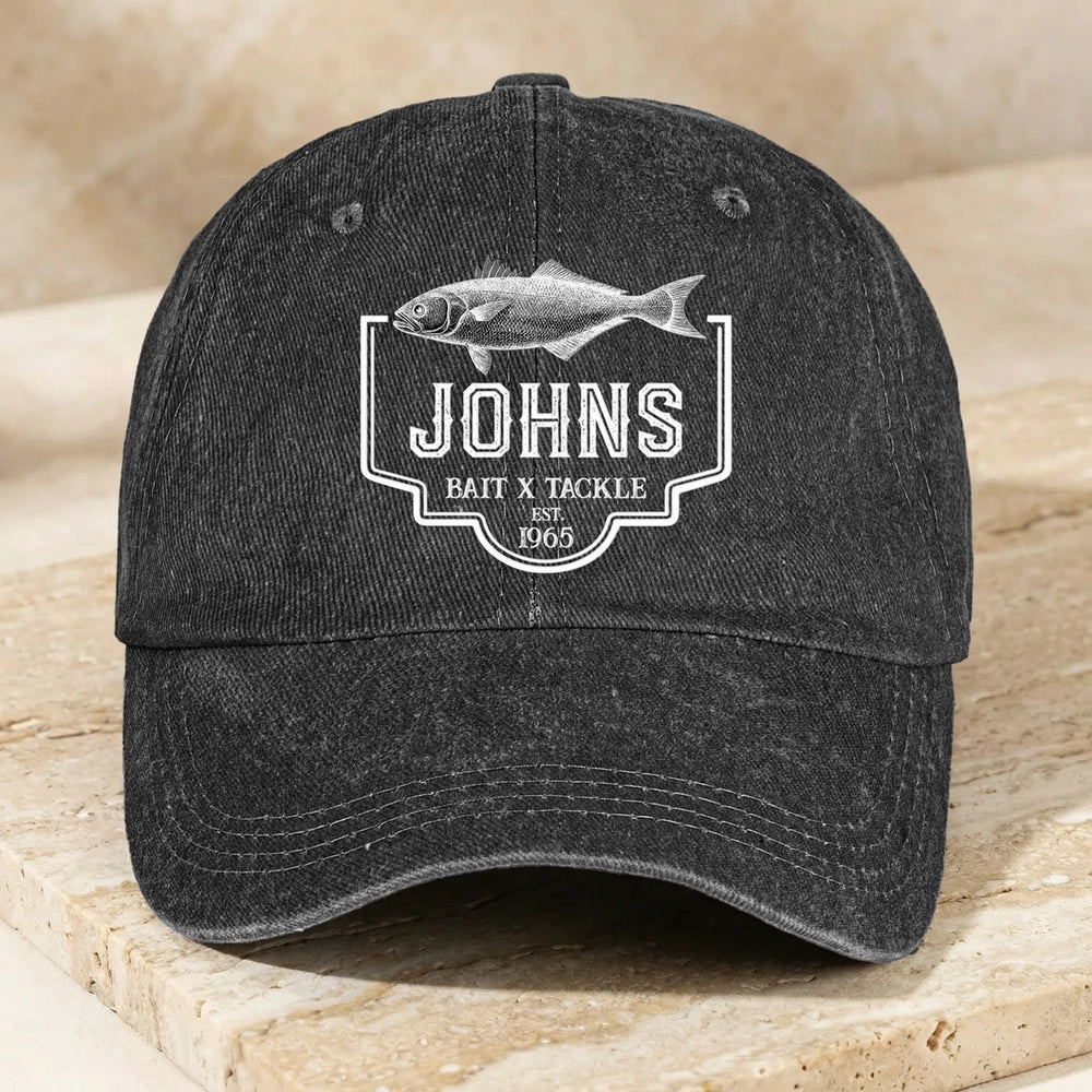 Custom Fishing Cap for Anglers with Fish Design - Outdoor Sports Gear Hat MagicInPrints