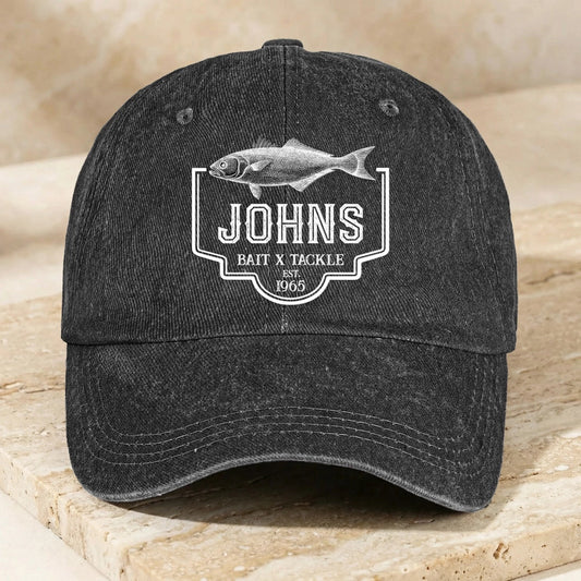 Custom Fishing Cap for Anglers with Fish Design - Outdoor Sports Gear Hat MagicInPrints