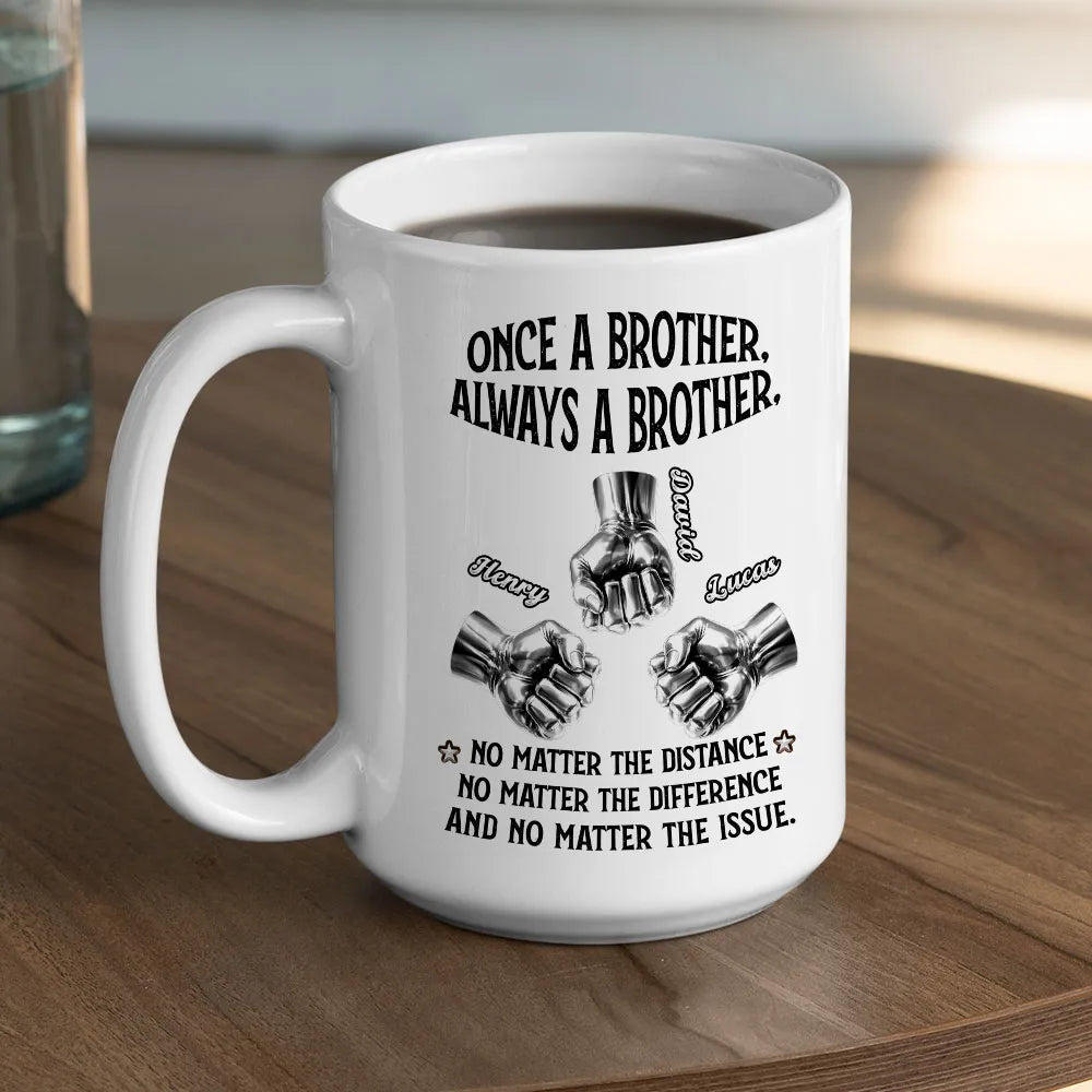 Personalized Brother Mug for Men - Friendship Gift Cup MagicInPrints