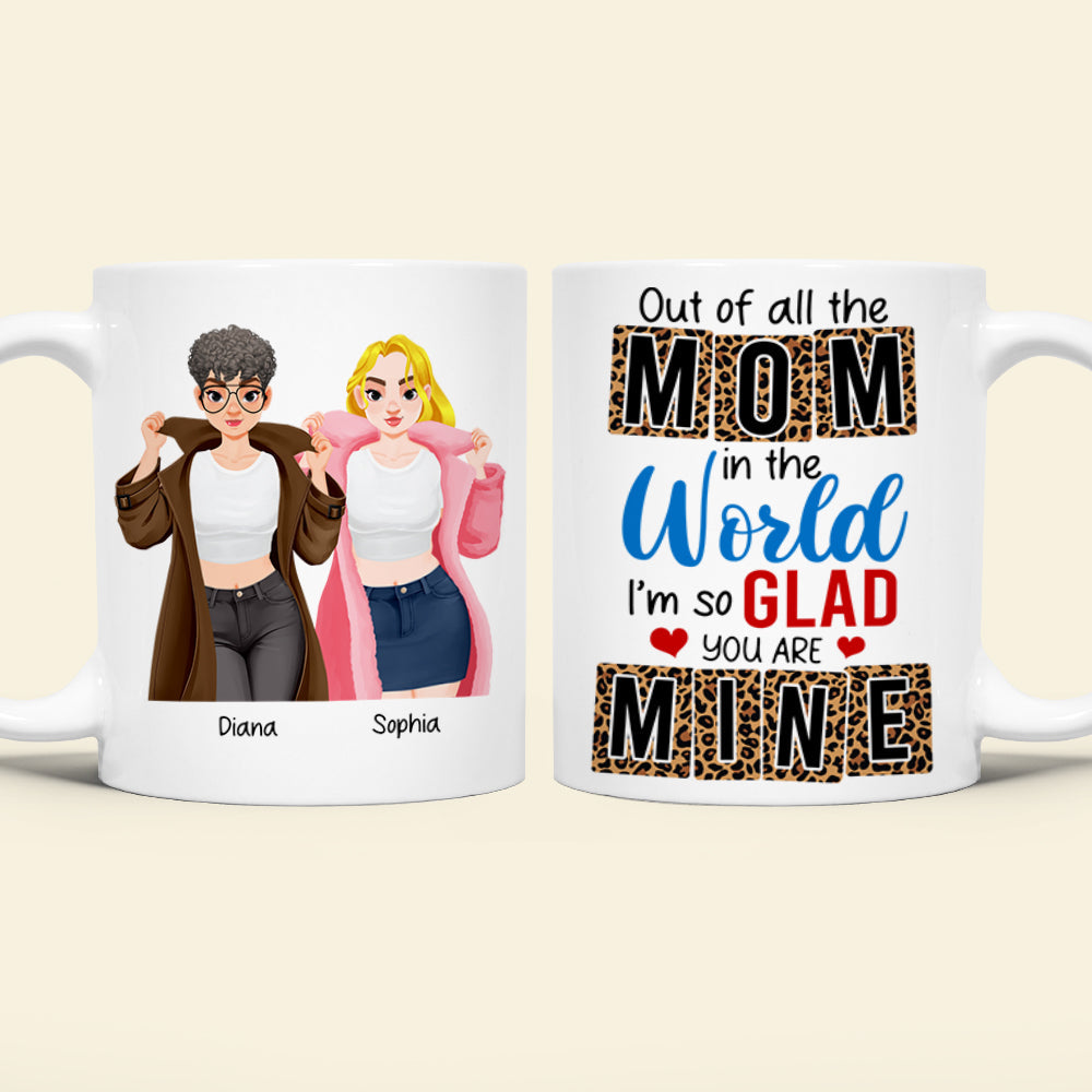 Personalized Mom Coffee Mug - Unique Gift for Mom Coffee Mug PopCulturePrints