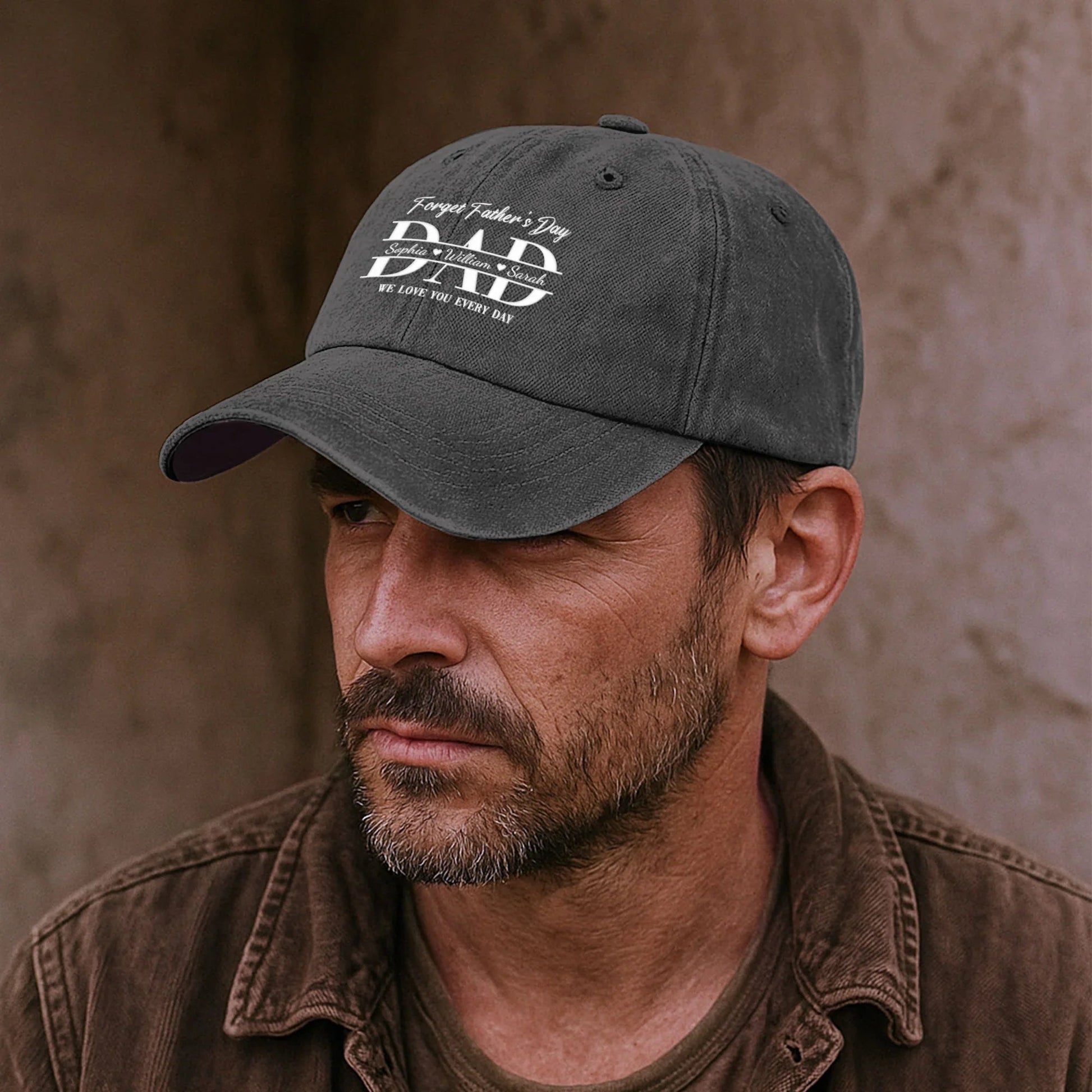Custom Embroidered Dad Hat for Father's Day - Personalized Gift Hat MagicInPrints