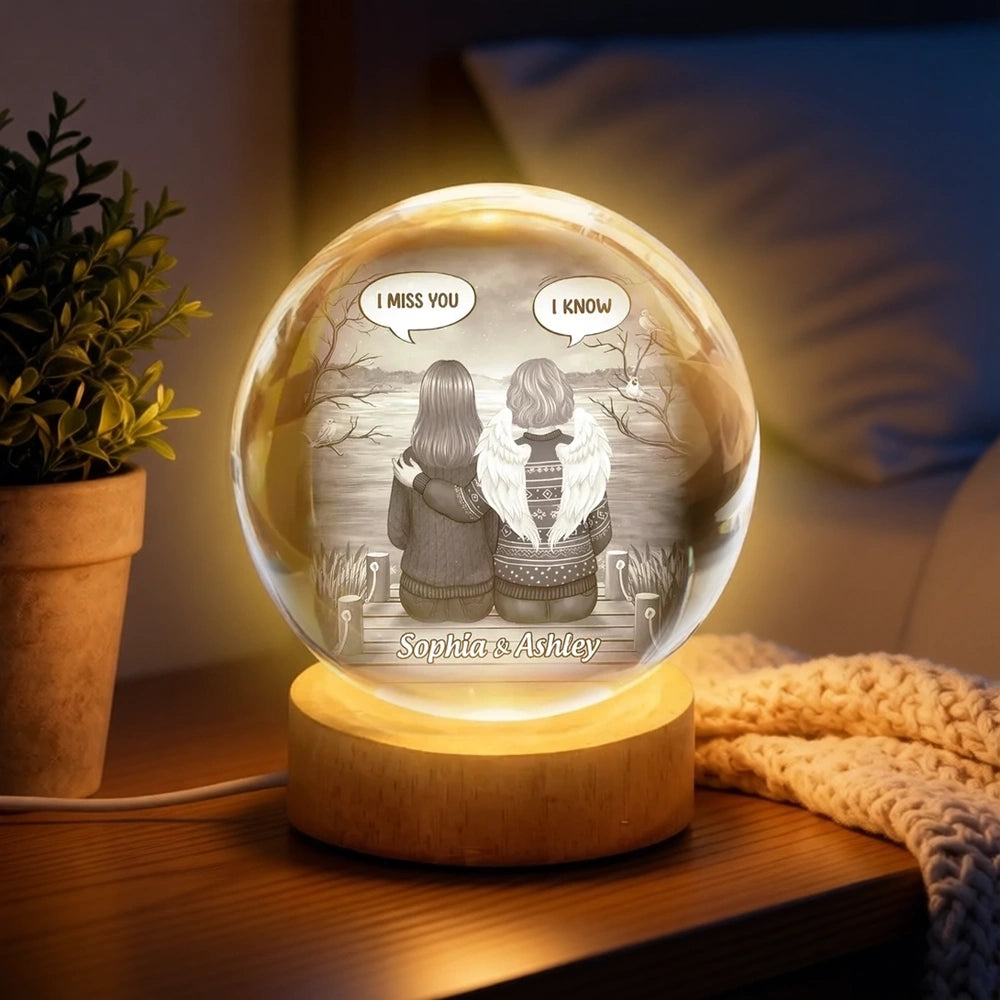 Personalized LED Night Light for Friends - Sentimental Gift with Custom Names Lamp MagicInPrints
