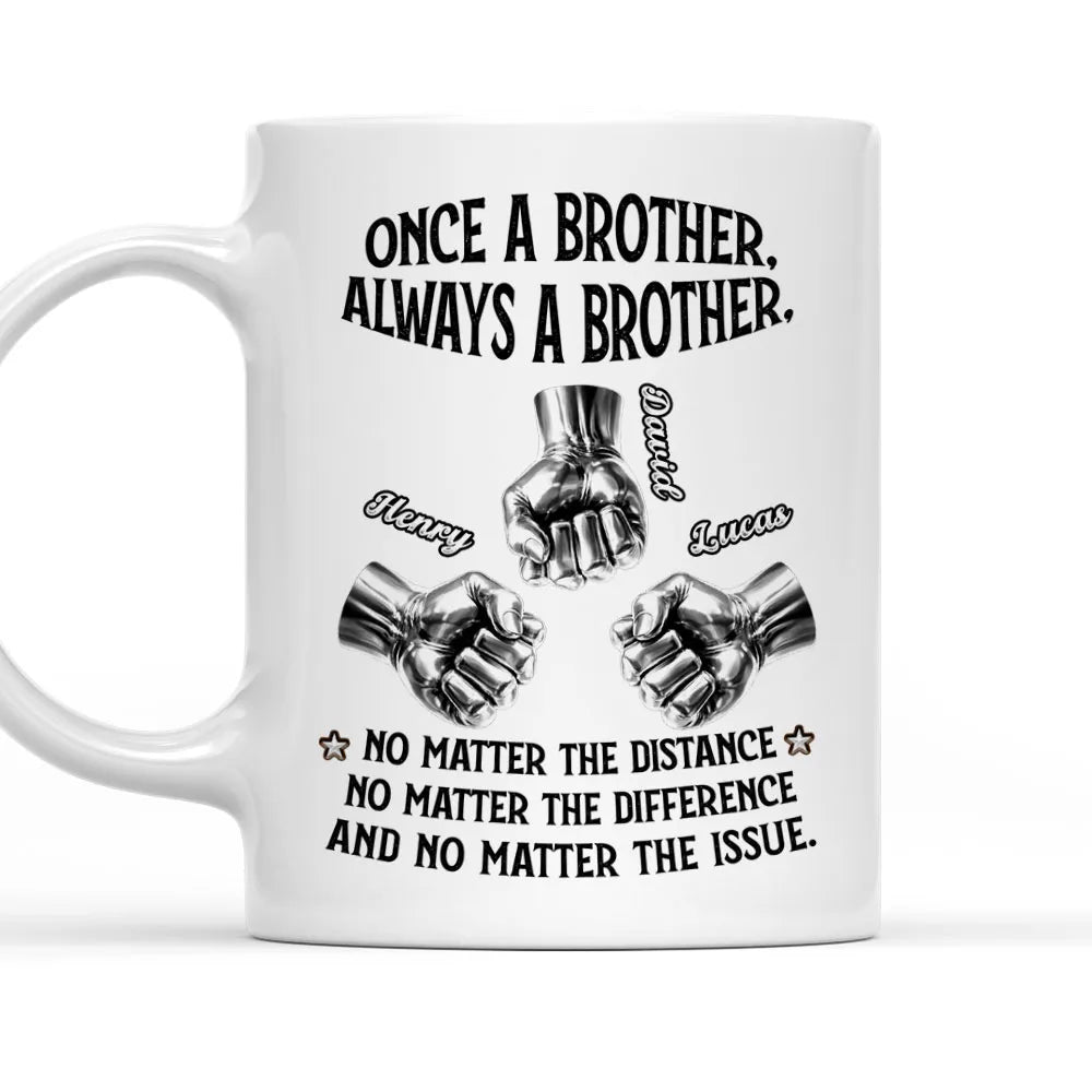 Personalized Brother Mug for Men - Friendship Gift Cup MagicInPrints