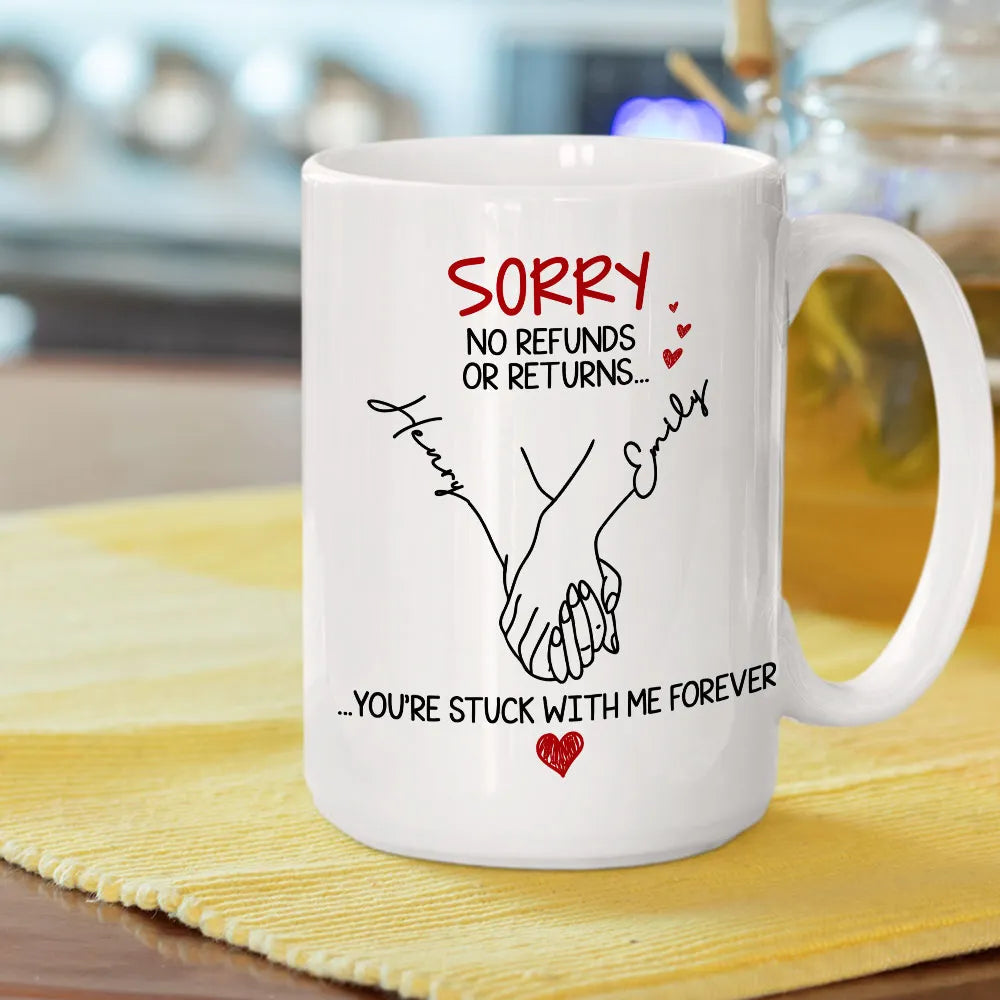Personalized Couples Mug for Lovers - Sentimental Gift for Anniversaries Cup MagicInPrints