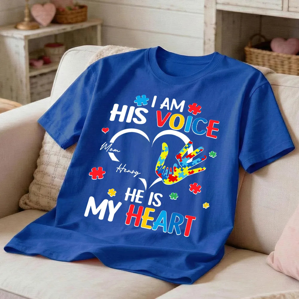 Personalized Autism Awareness T-Shirt for Parents - Heartfelt Message Cloth MagicInPrints