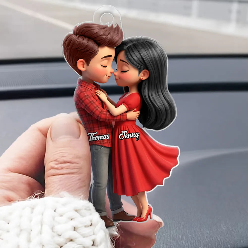 Personalized Couple LED Lamp for Romantic Decor - Valentine's Day Gift Plaque MagicInPrints