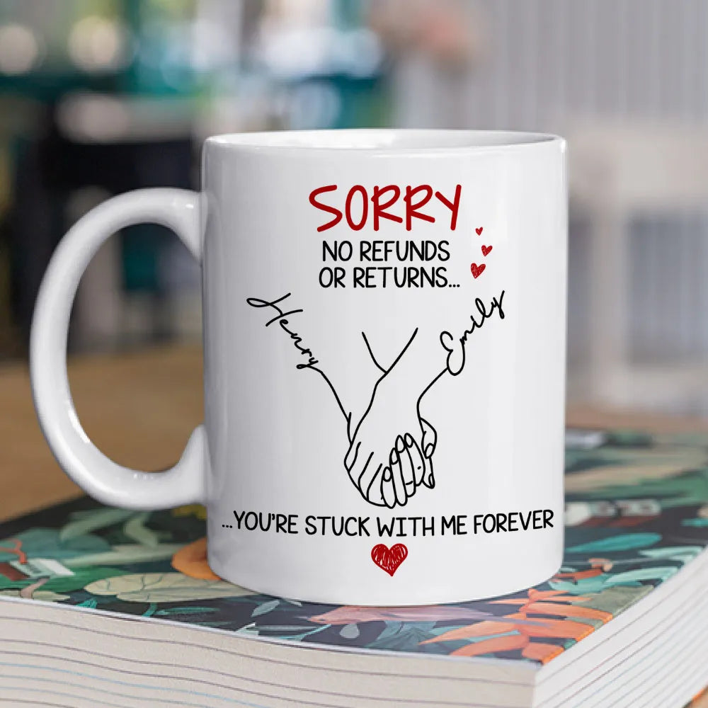 Personalized Couples Mug for Lovers - Sentimental Gift for Anniversaries Cup MagicInPrints