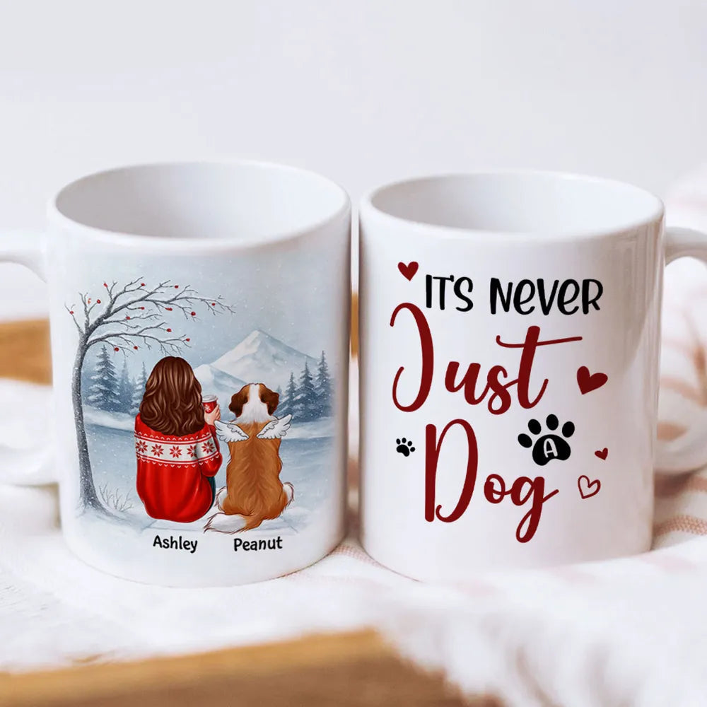 Personalized Dog Lover Mug for Pet Owners - Holiday Gift Cup MagicInPrints
