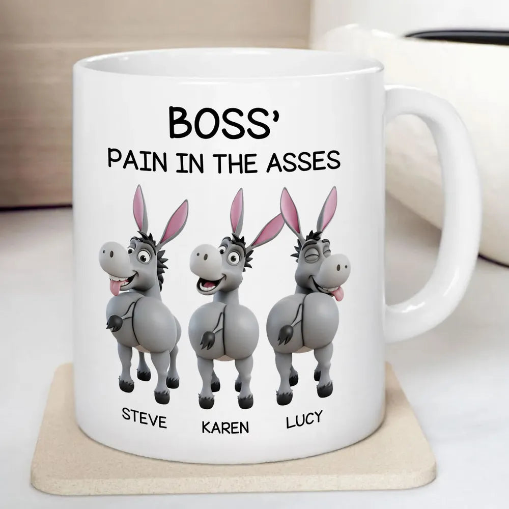 Customized Funny Office Mug for Boss - Humor Gift for Colleagues Cup MagicInPrints