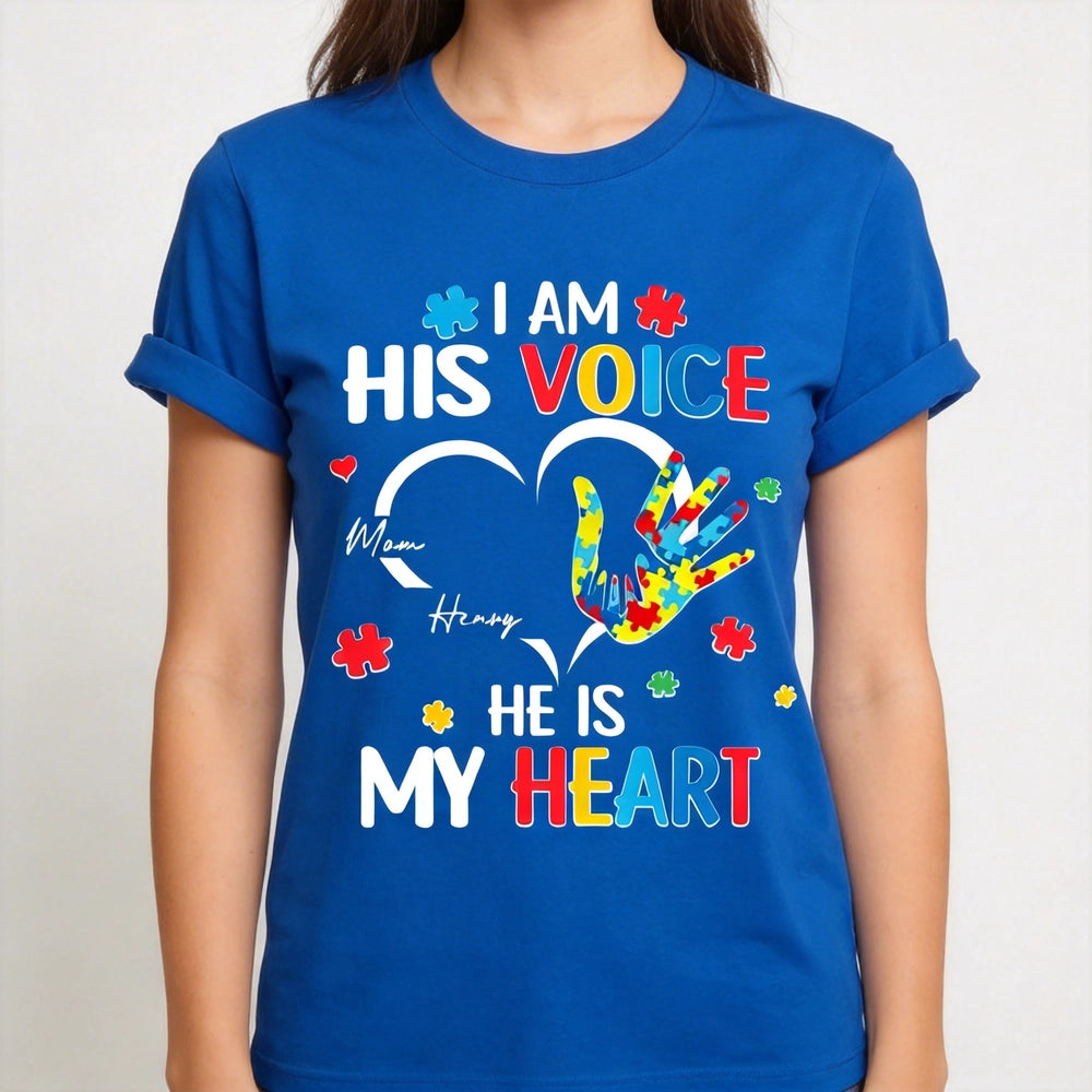Personalized Autism Awareness T-Shirt for Parents - Heartfelt Message Cloth MagicInPrints