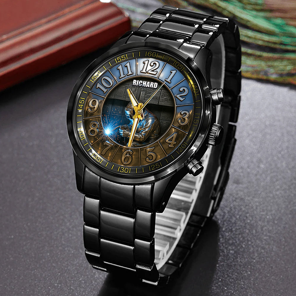 “Timeless Craftsmanship for the Modern Man” - Welder Men's Watch - Personalized Gifts for Him