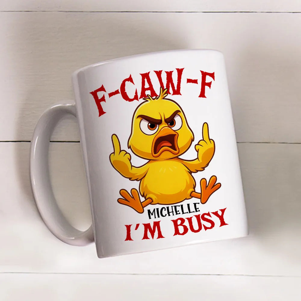 Personalized Funny Chicken Mug for Adults - Humor Gift Cup MagicInPrints
