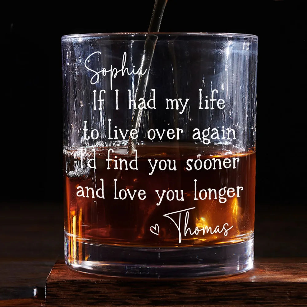 Personalized Whiskey Glass for Couples - Sentimental Gift for Anniversaries Cup MagicInPrints