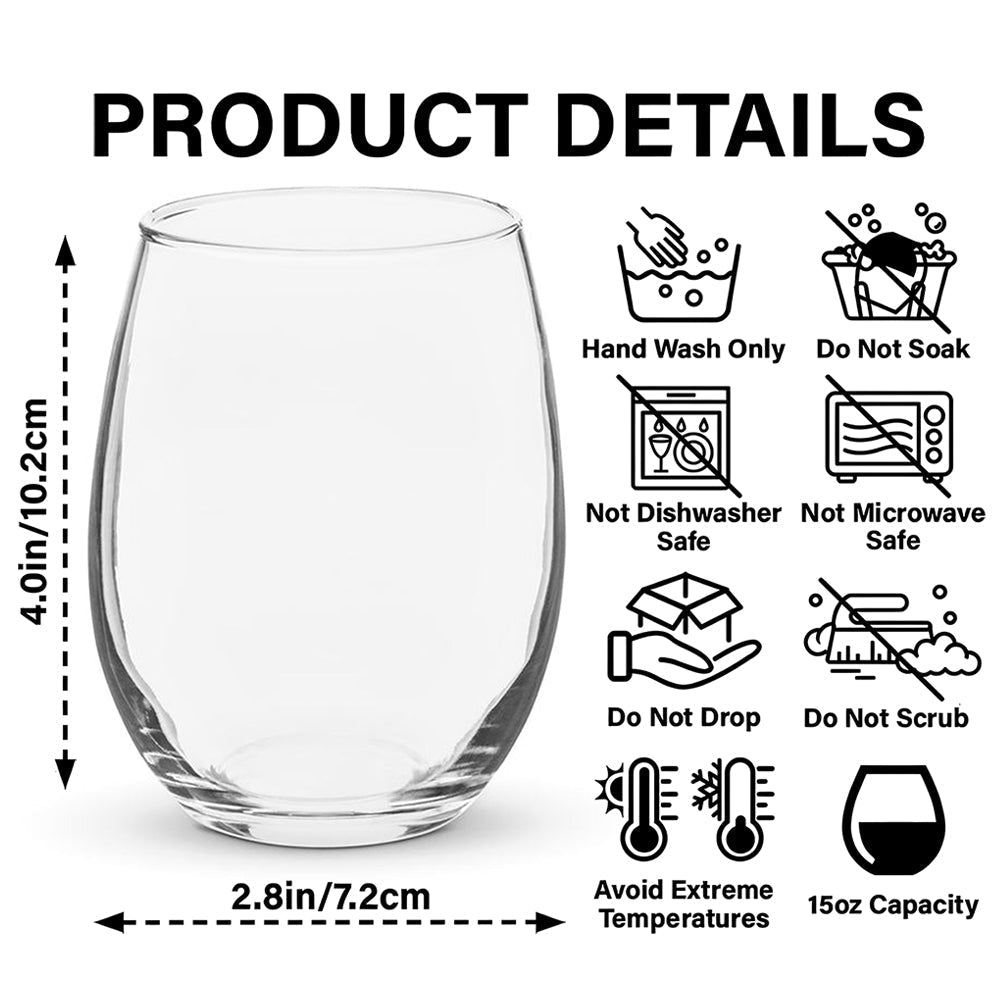 Personalized Dog Christmas Wine Glass for Pet Lovers - Holiday Gift Cup MagicInPrints