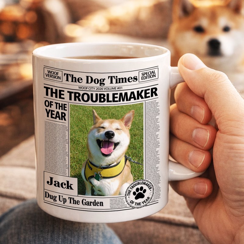Personalized Dog Mug for Pet Lovers - Funny Gift for Dog Owners Cup MagicInPrints