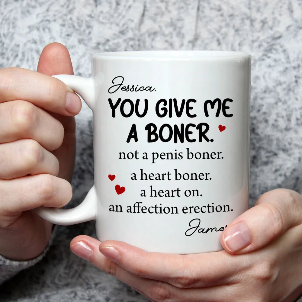 Personalized Funny Coffee Mug for Couples - Romantic Gift Cup MagicInPrints