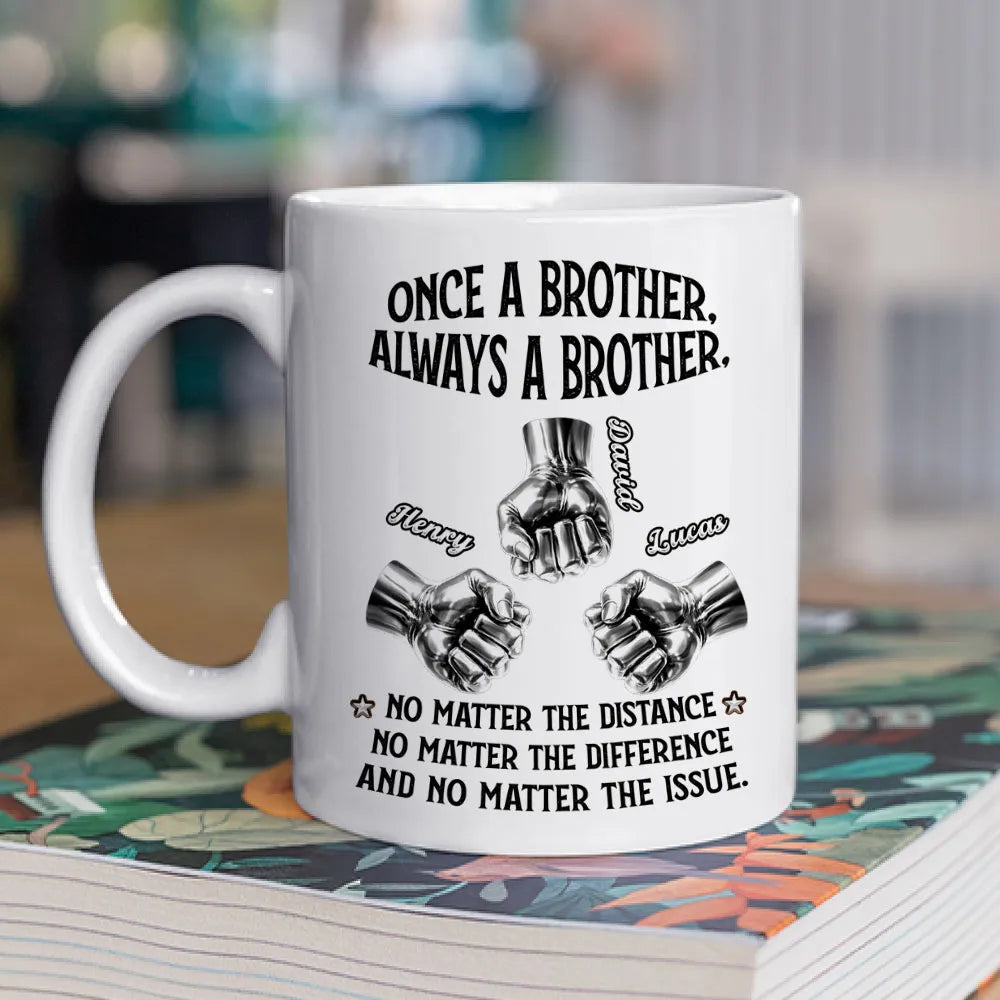 Personalized Brother Mug for Men - Friendship Gift Cup MagicInPrints