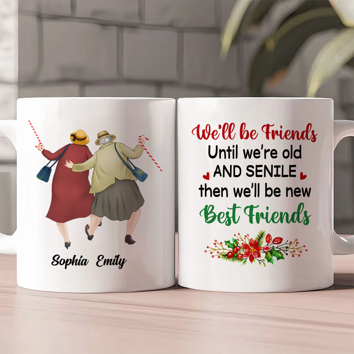 Personalized Friendship Mug for Seniors - Sentimental Gift for Best Friends Cup MagicInPrints