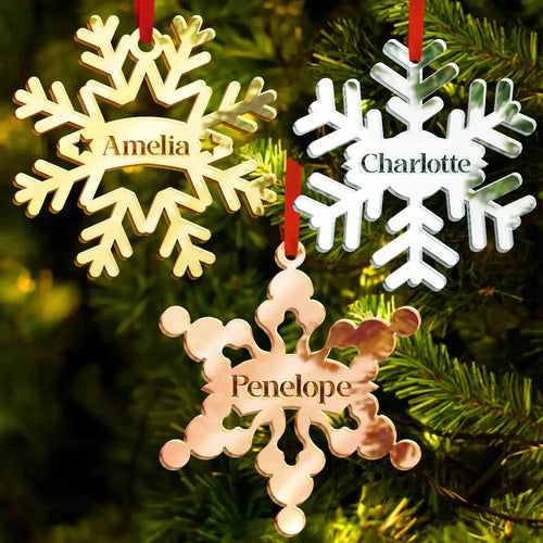 Share Joy This Christmas – Personalized DIY Mirror Acrylic Ornament – Gift for Family & Friends Mirror Acrylic Ornament MagicInPrints