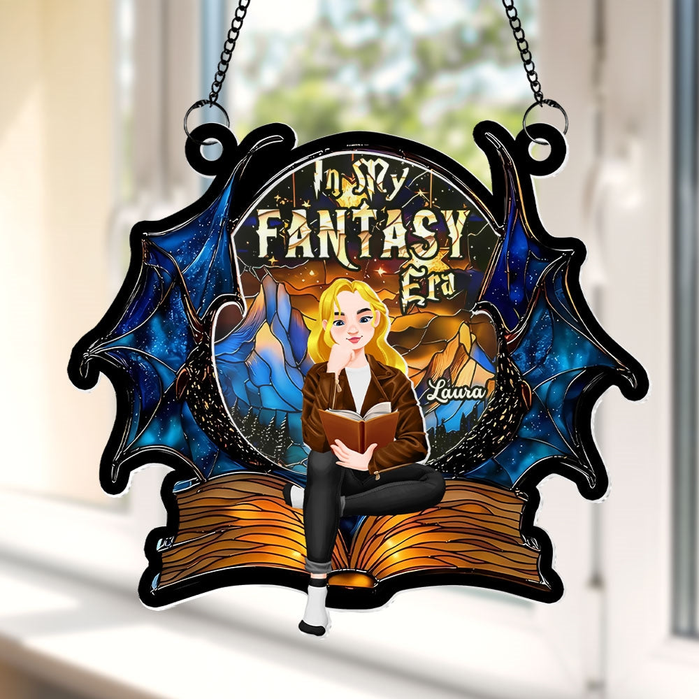 Personalized Fantasy Book Lover Suncatcher Ornament Ornament PopCulturePrints