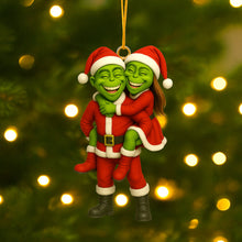 Load image into Gallery viewer, Funny Custom Photo Gifts For Family Christmas Acrylic Ornament Ornament MagicInPrints
