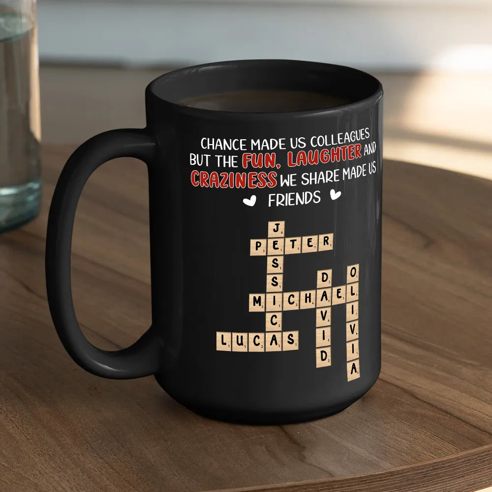 Personalized Colleague Friendship Mug for Office - Fun and Laughter Gift Cup MagicInPrints