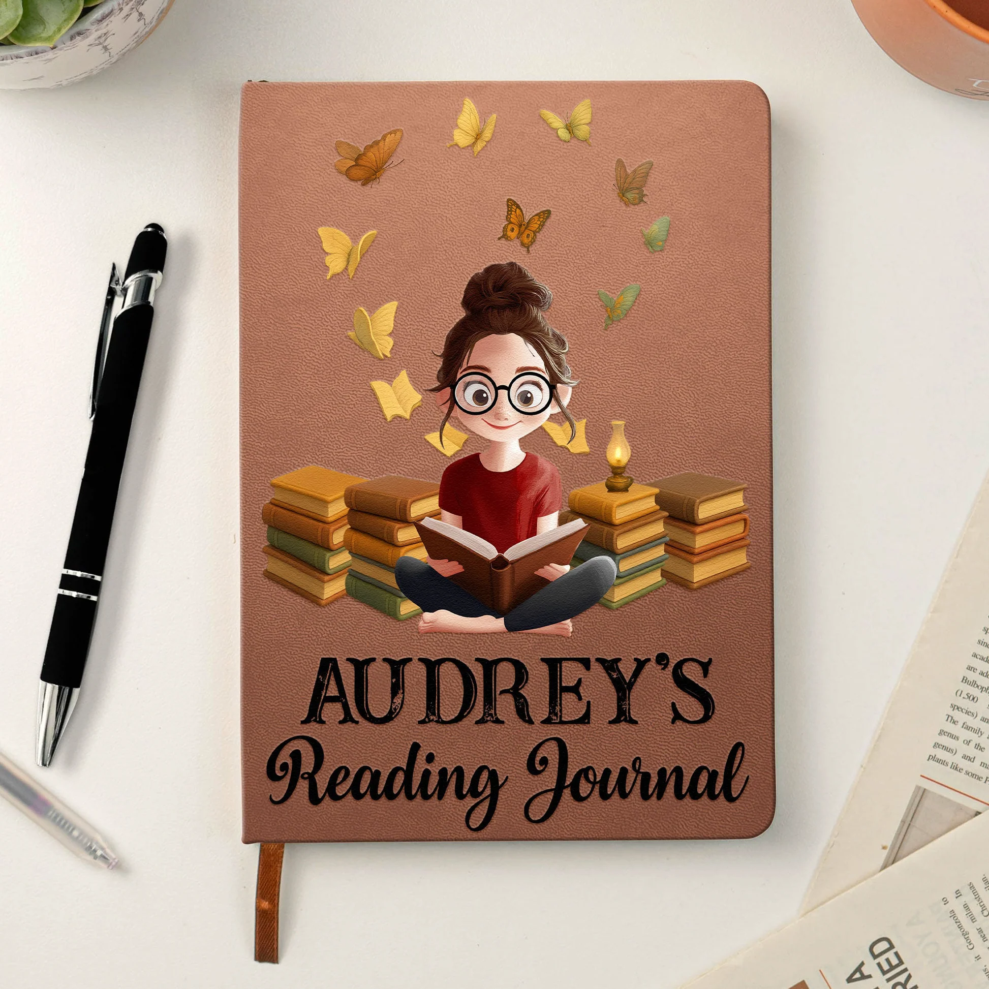 Personalized Reading Journal for Book Lovers - Ideal Gift for Readers Stationery MagicInPrints