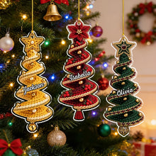Load image into Gallery viewer, Personalized Acrylic Christmas Ornament Family Keepsake Gift
