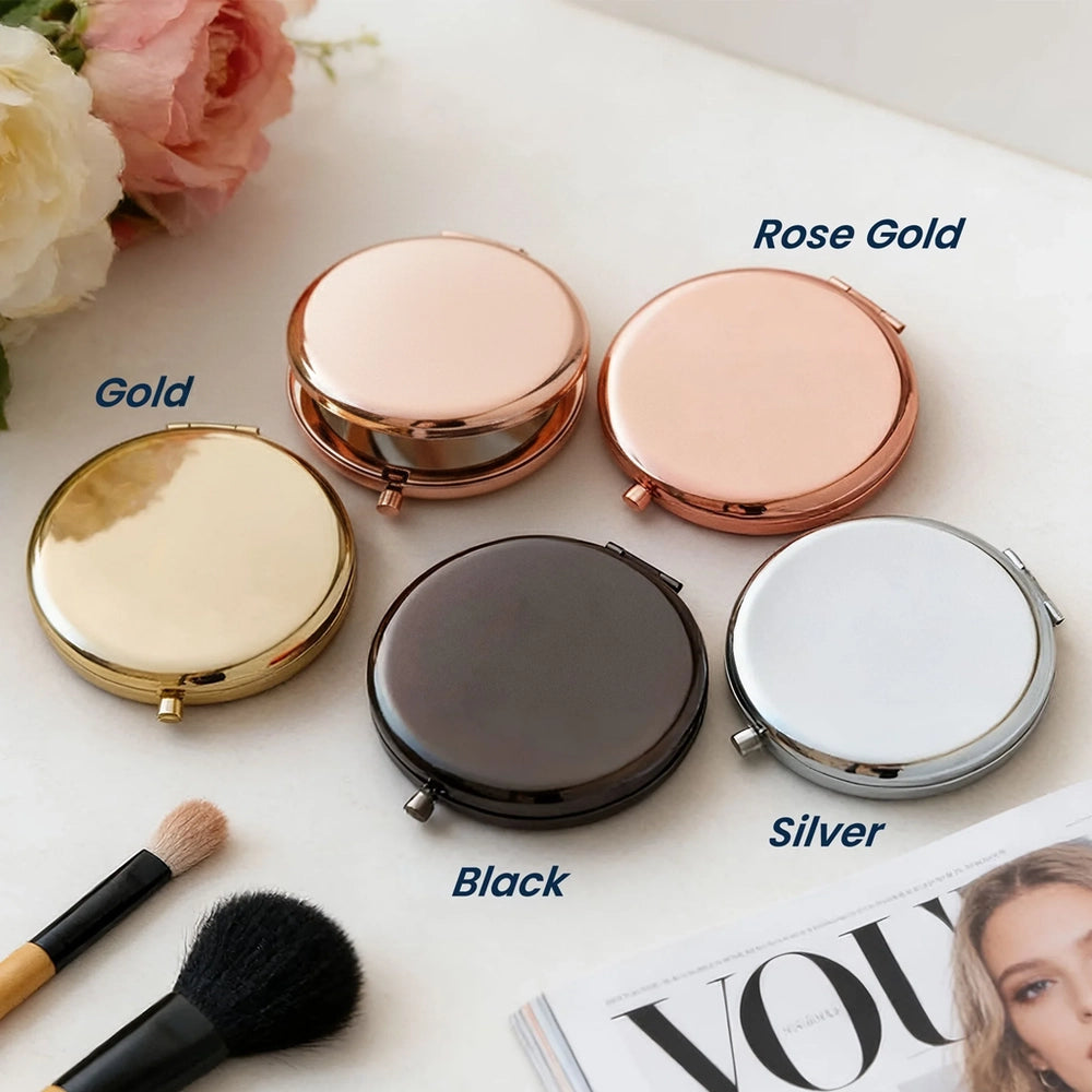 Engraved Compact Mirror for Daughter or Granddaughter - Sentimental Gift Beauty Tools MagicInPrints