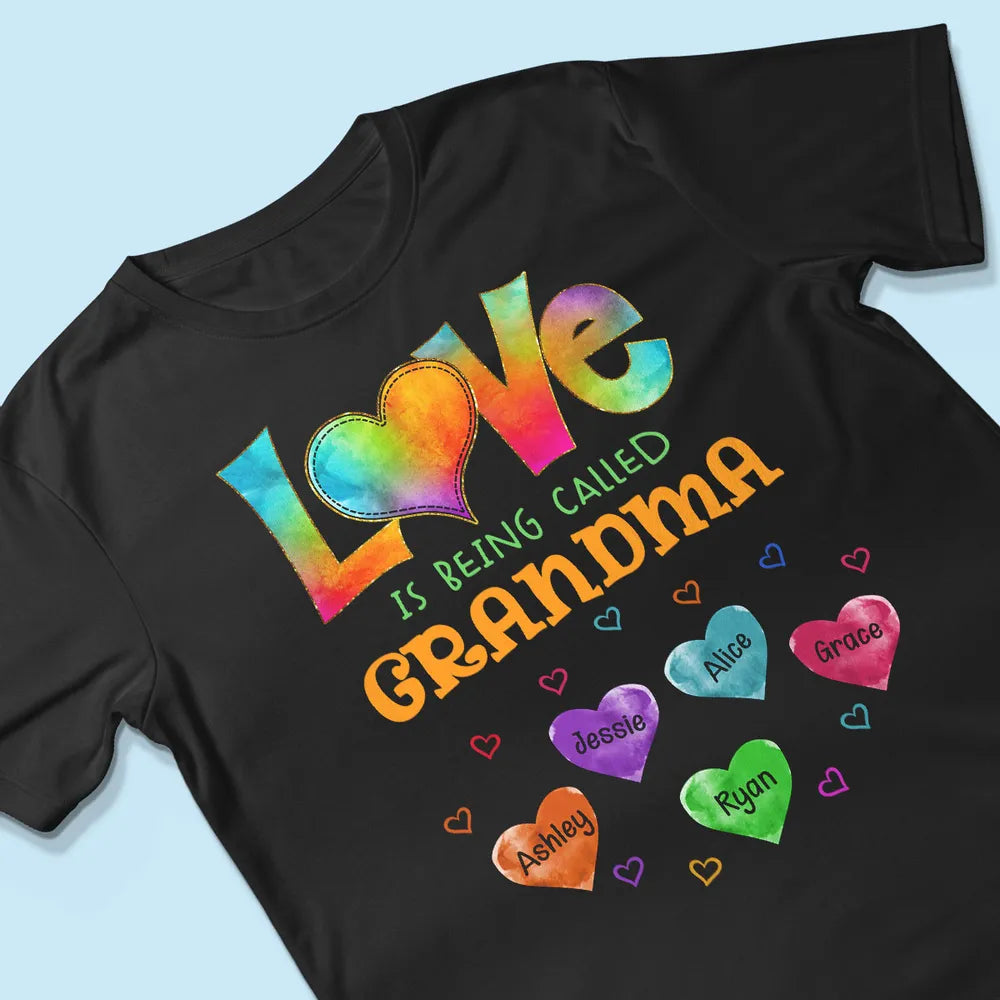 Custom Grandma T-Shirt for Women with Names - Heartfelt Gift Cloth MagicInPrints