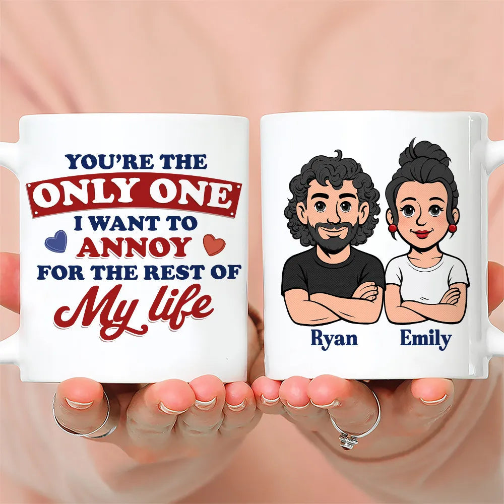 Personalized Couple Mug Set for Partners - Funny Romantic Gift Cup MagicInPrints