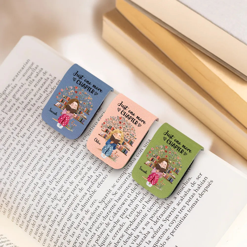 Personalized Leather Bookmarks for Book Lovers - Custom Name Reading Gift Stationery MagicInPrints
