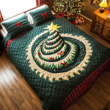 Load image into Gallery viewer, Wrap Yourself in Love – Personalized 3-Piece Quilted Bedding Set – Gift for Family Quilted Bedding Set V2 MagicInPrints
