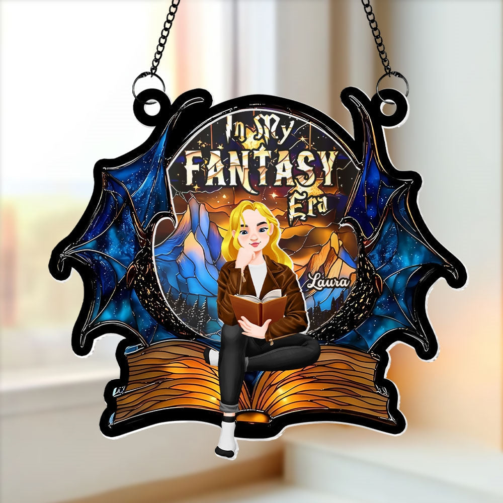 Personalized Fantasy Book Lover Suncatcher Ornament Ornament PopCulturePrints