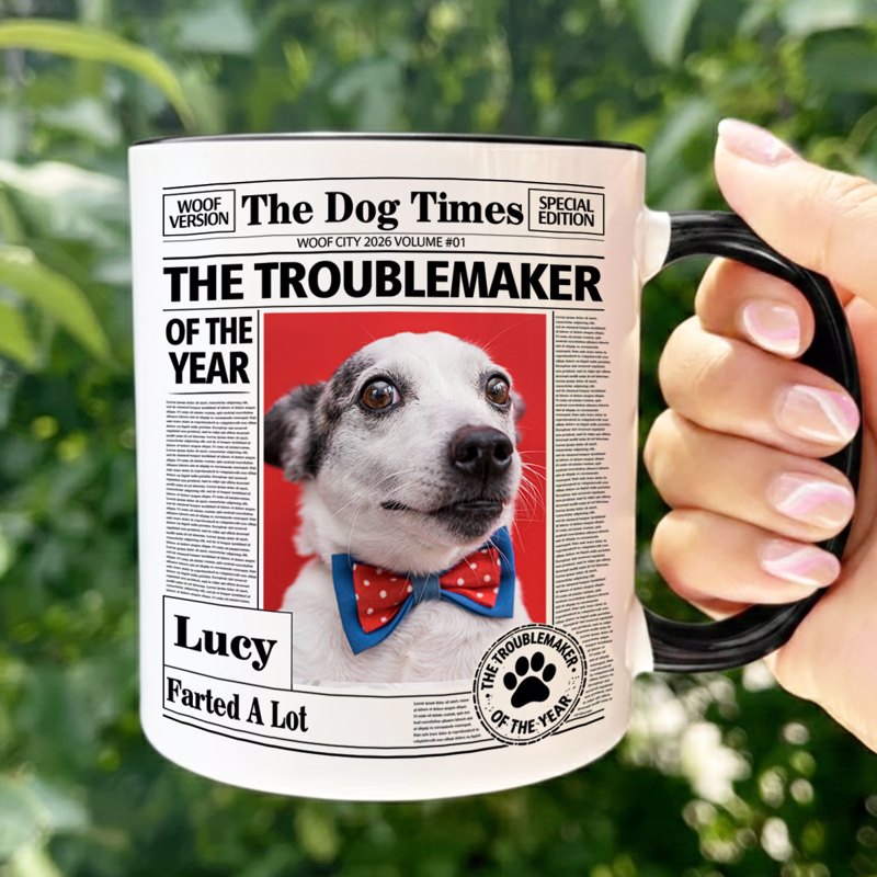 Personalized Dog Mug for Pet Lovers - Funny Gift for Dog Owners Cup MagicInPrints