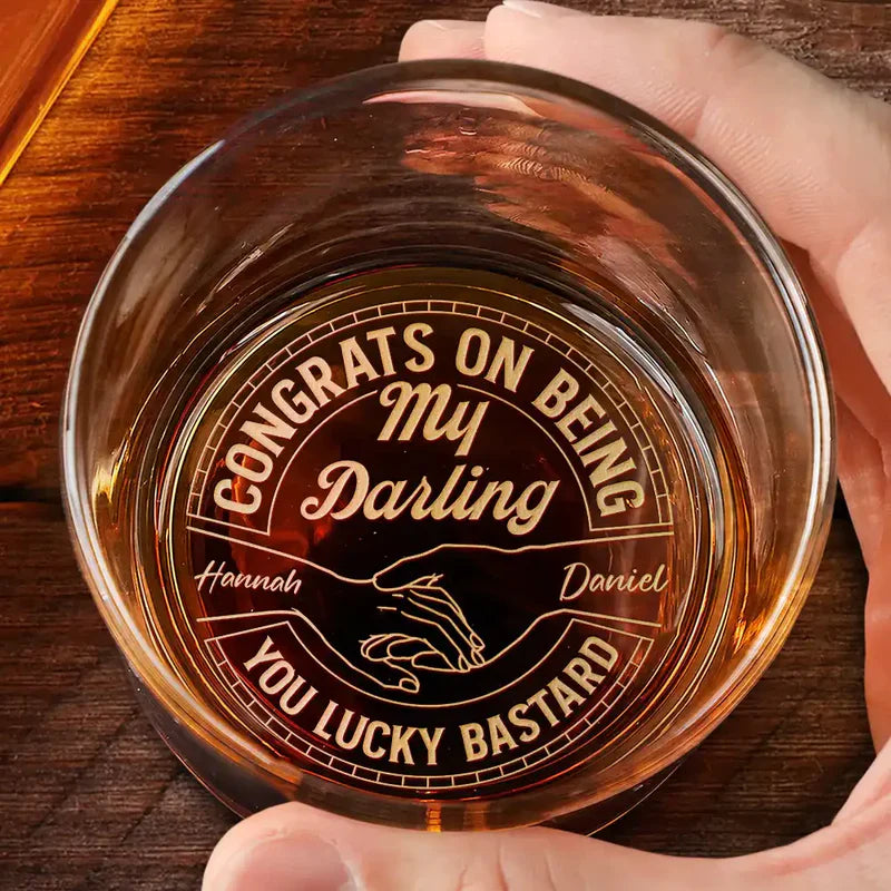 Personalized Whiskey Glass for Husband - Funny Gift for Anniversary or Birthday Cup MagicInPrints