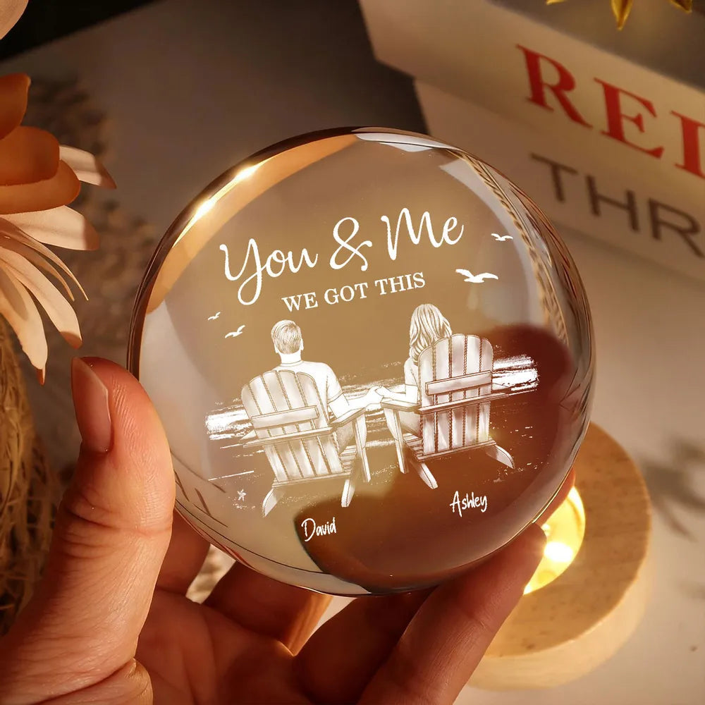 Personalized LED Night Light for Couples - Romantic Gift for Anniversaries Lamp MagicInPrints