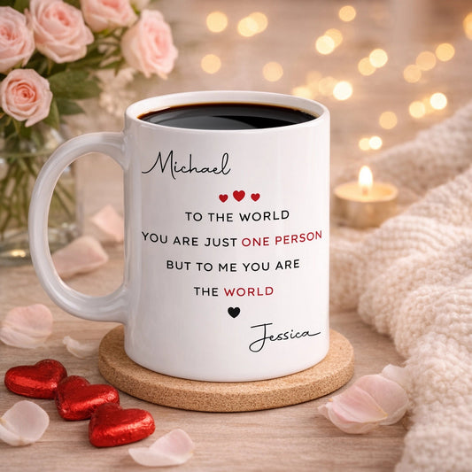 Personalized Romantic Coffee Mug for Couples - Sentimental Gift Cup MagicInPrints