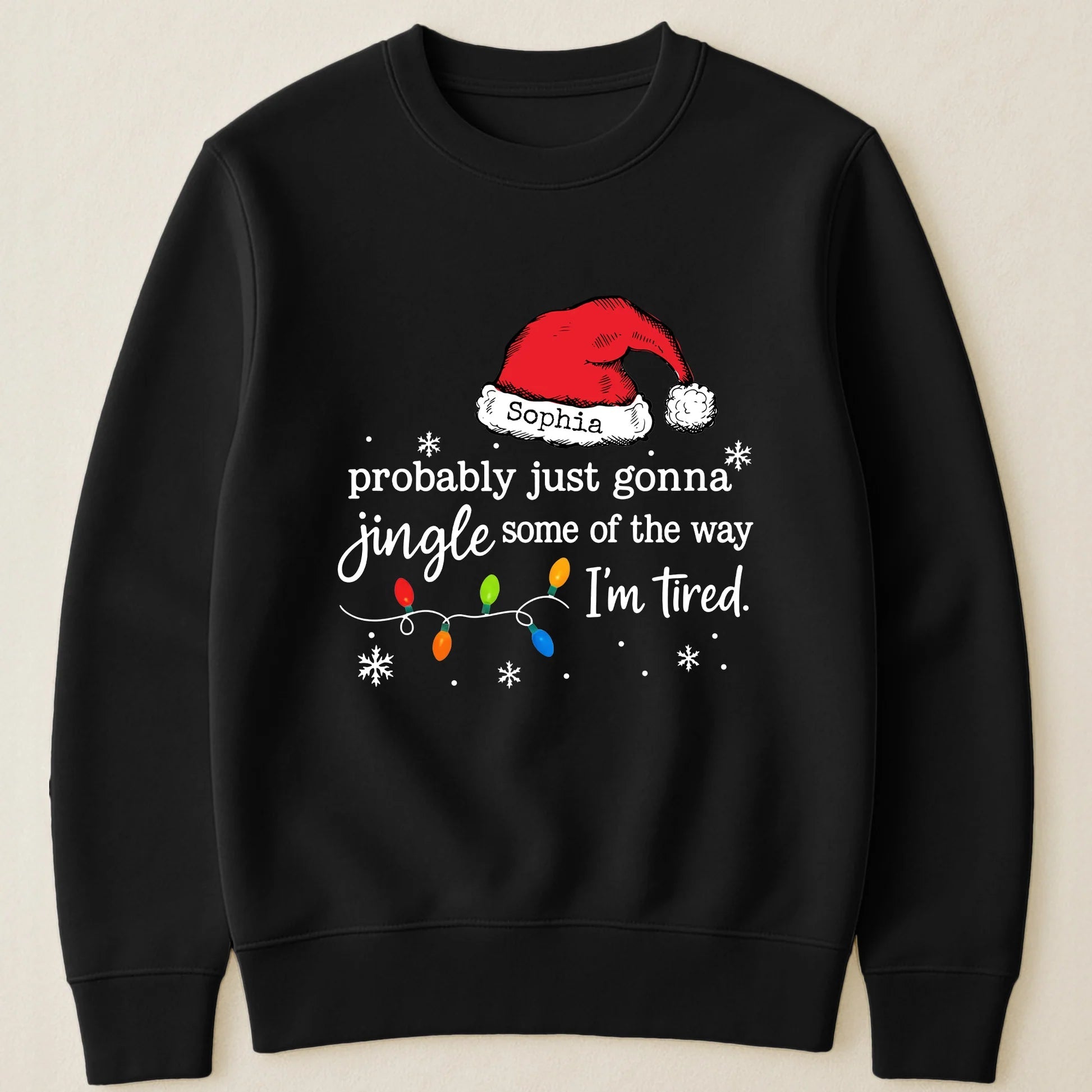 Personalized Christmas Hoodie for Women - Funny Holiday Design Cloth MagicInPrints